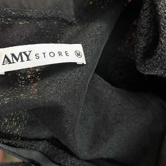 🖤Amy Store, Incredible and Perfect, Unique Peplum Blouse, Size Medium - Picture 5 of 7